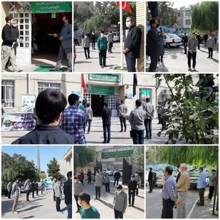 مدرسه شاهد شهید رجایی قزوین رنگ و بوی دفاع و مقاومت گرفت