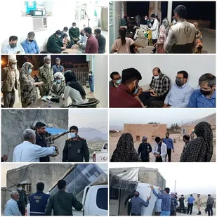 خدمت  جهادی در منطقه محروم پشتکوه شهرستان بندرخمیر