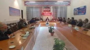 برگزاری جلسه هماهنگی وبرنامه ریزی راهیان نور در بردسکن