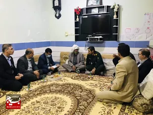 دیدار معاون رئیس جمهور با خانواده شهید درهندیجان