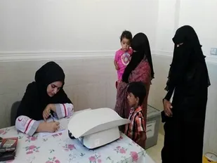 مردم شهرک شهیدسلیمانی زاچ و داربست ویزیت رایگان شدند