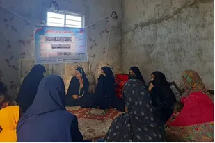 پاتوق گفتگو دخترانه در کمب شهرستان چابهار برگزار شد