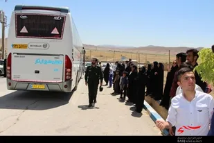 اعزام بسيجيان فعال وردنجان به مشهد مقدس
