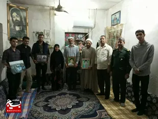یادواره خانگی شهدای دفاع مقدس در منزل شهید رحیم غلامزاده اهوازی