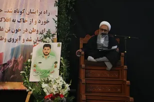 برگزاری مراسم سومین روز شهادت شهید مدافع امنیت مهدی مزرئی نوده