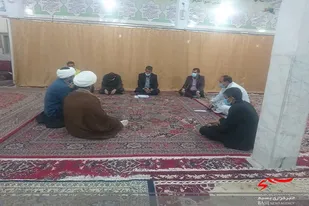 برگزاری نشست حلقه صالحین حوزه ثارالله در خاش