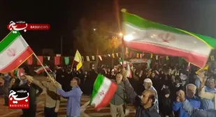 موج ۱۳۵ بااجتماع مردم درجوارشهدای گمنام هندیجان