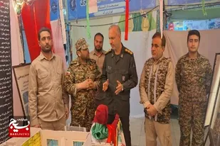 حضور پایگاه برتر شهرستان دشتی در نمایشگاه اسوه تهران