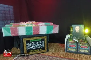 مراسم عزاداری ایام فاطمیه و وداع با شهدای گمنام در سپاه ملایر