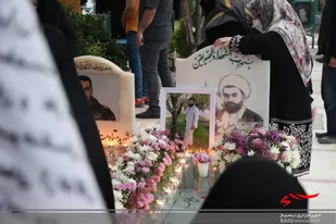 مراسم ششمین سالگرد شهید مدافع حرم" مجید سلمانیان" در آستان مقدس امام زاده طاهر(ع) برگزار شد