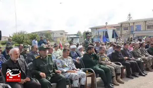 افتتاح یادمان شهید گمنام در پایگاه دریایی ثامن&zwnj;الحجج شمال