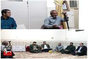 دیدار، سرکشی و تجلیل از خانواده معظم شهید محسن باقری