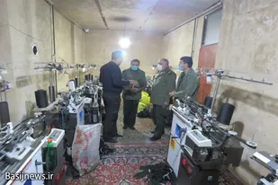 بازدید سردار مجیدی از کارگاه&zwnj;های اقتصاد مقاومتی در فامنین