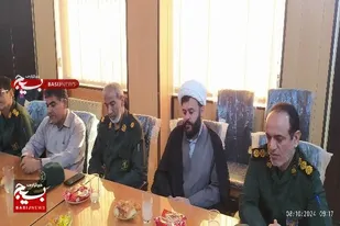 دیدار فرمانده سپاه دشتی با فرمانده انتظامی این شهرستان