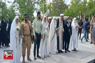 عطر شهادت و مهر جاودانگی در گلزار شهدای ملایر
