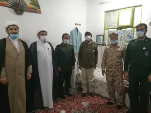 دیدار فرماندهی و جمعی از کارکنان ناحیه از ایثارگران بسیجی
