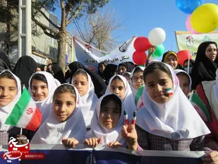 حماسه آفرینی دهه هشتادی و نودی درگز در جشن ۴۵ سالگی انقلاب+تصاویر