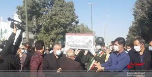 پیکر شهید &laquo;خیراله گرامی&raquo; بعد از ۴۰ سال در اسلام&zwnj; آبادغرب آرام گرفت