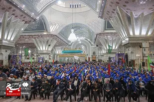 اجتماع &laquo;مردان میدان تولید&raquo;در حرم امام خمینی(ره)
