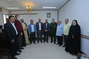 فرمانده سپاه و مسئول نمایندگی سپاه ناحیه با رئیس دادگستری گرمسار دیدار کردند