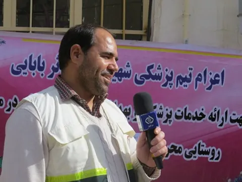 اعزام تیم های پزشکی به مناطق محروم شهرستان خنداب