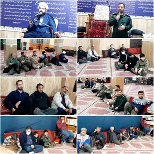 نشست بصیرتی و روشنگری در روستای شعیب آباد پیشوا