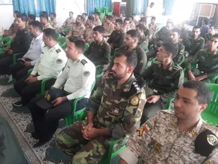 جشنواره سرباز و تجلیل ازسربازان نمونه سپاه،نیروی انتظامی،ارتش وزندان شهرستان قاینات
