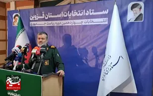 مولفه حقیقی قدرت در دست مردم است/تامین امنیت بیش از ۴۶۶ صندوق و شعبه توسط سپاه و بسیج استان