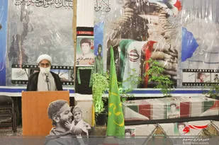 مراسم وداع با شهید کبریایی در اسفراین