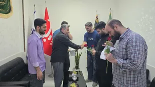 تجلیل از سربازان معاونت روابط عمومی و تبلیغات سپاه استان البرز