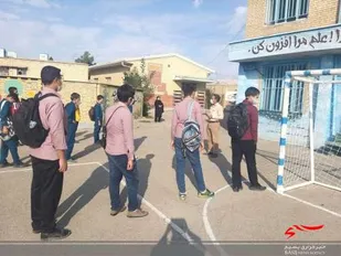 آموزش بهورزان روستایی در سطح مدارس شهرستان سرخه