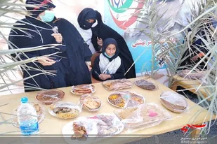 برگزاری نمایشگاه غذاهای بومی و محلی در بمپور