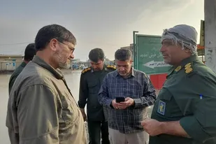 سپاه و بسیج تا پایان بحران سیل در کنار مردم هستند