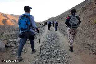 برگزاری اردوی کوهنوردی و مسابقات فوتسال بسیجیان همدان