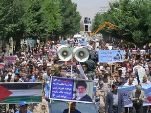 برگزاری مراسم روز قدس در بروجن