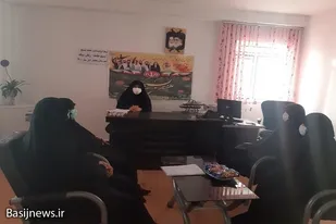 برگزاری جلسه ستاد گرامیداشت هفته بسیج در دفتر بسیج جامعه زنان چابهار