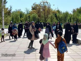 برگزاری اردوی تفریحی یک روزه برای دختران حلقه صالحین میبد