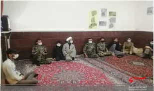 حضور امام جمعه اهرم بین اعضای گشت رضویون بسیج