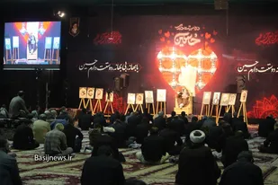 برگزاری مراسم هفتم محرم هیئت عاشقان ثارالله بسیج اصفهان