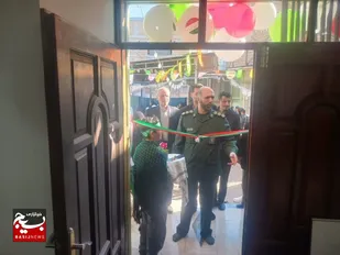 افتتاح بازارچه اقتصاد مقاومتی به مناسبت دهه مبارک فجر در پائین دزای ساری