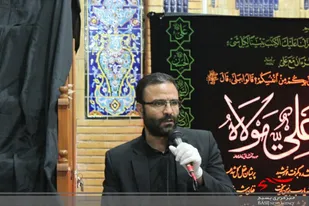 مراسم احیای شب نوزدهم در مسجد قمر بنی هاشم (ع)شهر فرمهین