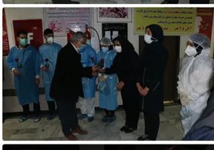 اسوه صبر و بردباری در برهه کنونی کادر درمان هستند