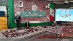 برگزاری مراسم بزرگداشت شهدای عملیات والفجر هشت در بسطام+ تصاویر