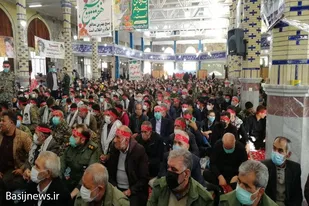 همایش بزرگ شکوه اقتدار و مقاومت بسیجیان در کبودراهنگ