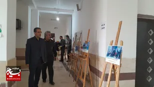 مراسم گرامیداست سالگرد شهادت شهید آیت الله رئیسی در شهرستان گلوگاه