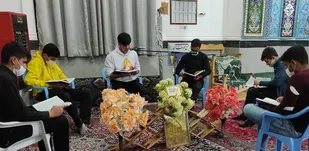 حلقه صالحین قرآنی در پایگاه بسیج امام هادی(ع) برگزار شد