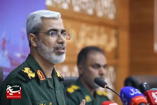 تصاویر/ نشست خبری فرمانده سپاه امام سجاد (ع) با اصحاب رسانه در هفته دفاع مقدس