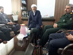 دیدار مسئول بسیج کارمندان گیلان با مسئول نمایندگی ولی فقیه در سازمان جهاد کشاورزی