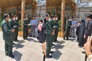 تجلیل مسئولان سپاه فتح از خانواده شهید رسانه استان کهگیلویه و بویراحمد