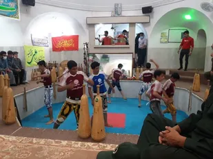 تجلیل از پاسداران ورزشکار میبدی